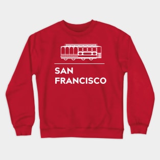 San Francisco Trolley Car Crewneck Sweatshirt